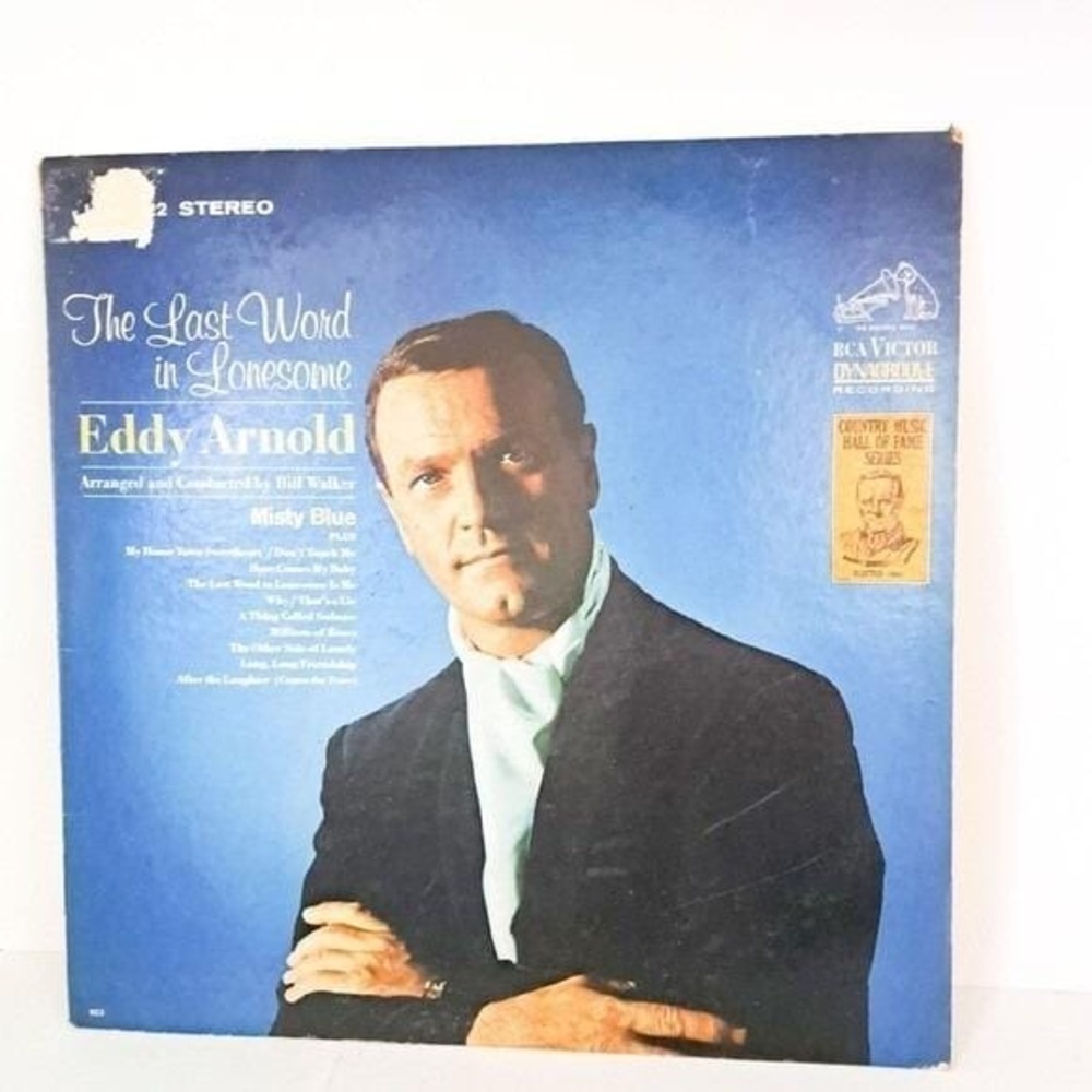 Eddy‎ Arnold The Last Word in Lonesome Vinyl LP 12 Inch Blue RCA Victor LSP-3622